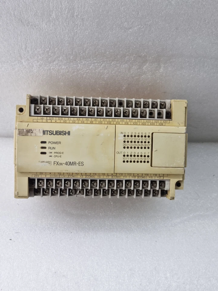 MITSUBISHI FXon-40MR-ES/UL PROGRAMMABLE CONTROLLER 100-240VAC FOR PARTS FXON40MR